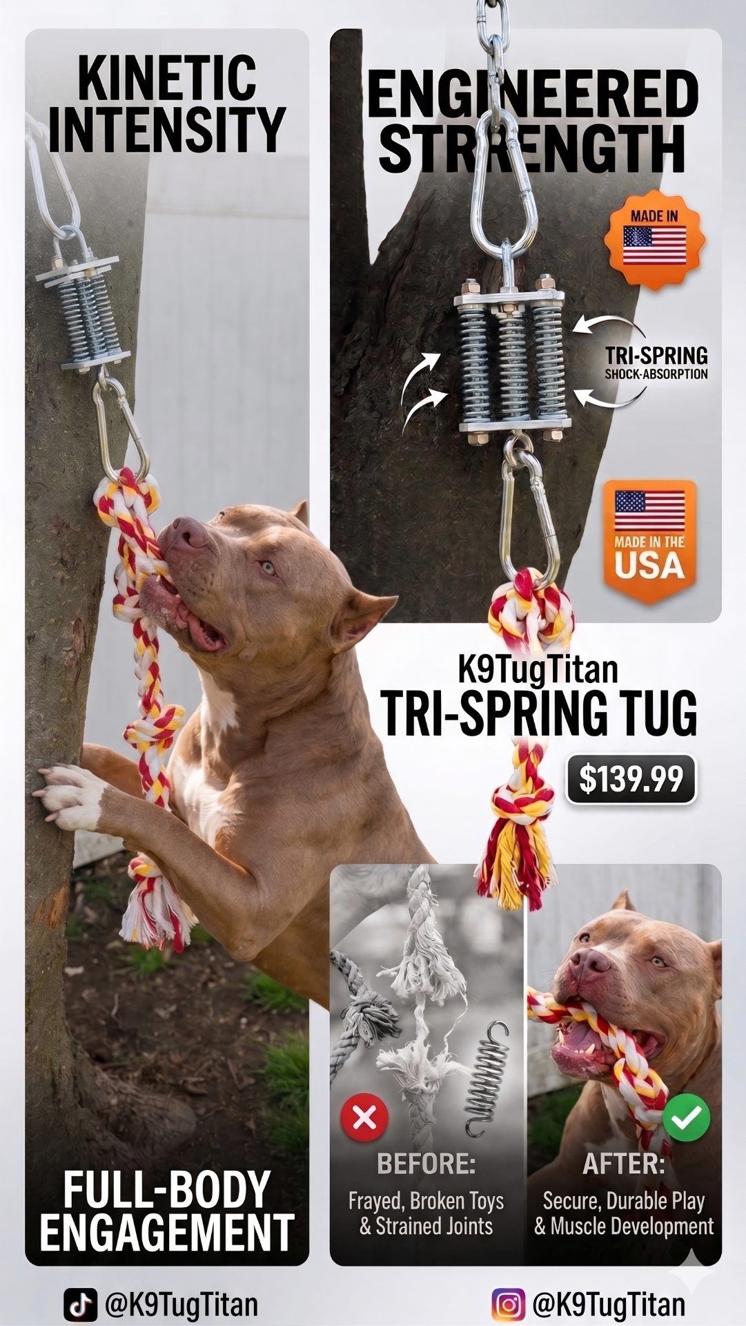 K9 TugTitan engineered strength